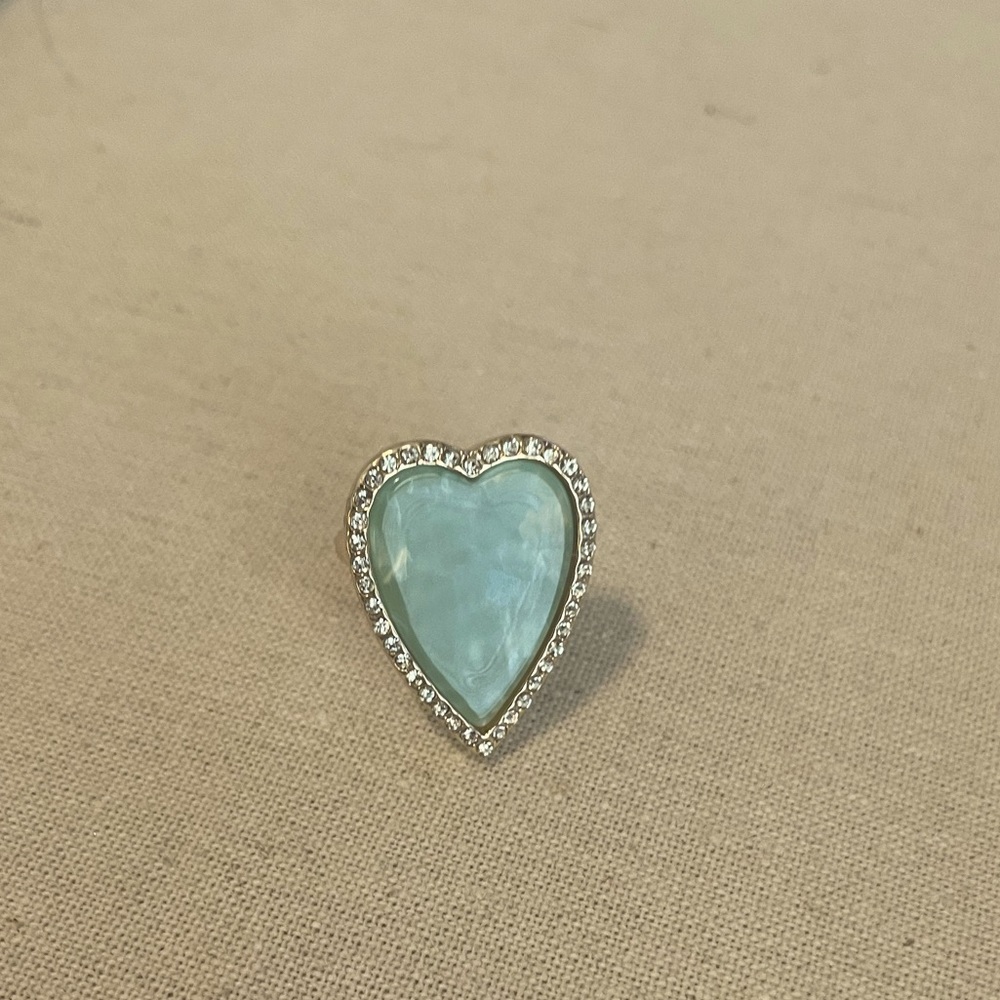 Park Lane Spearmint Ring size 6.  Designer inspired